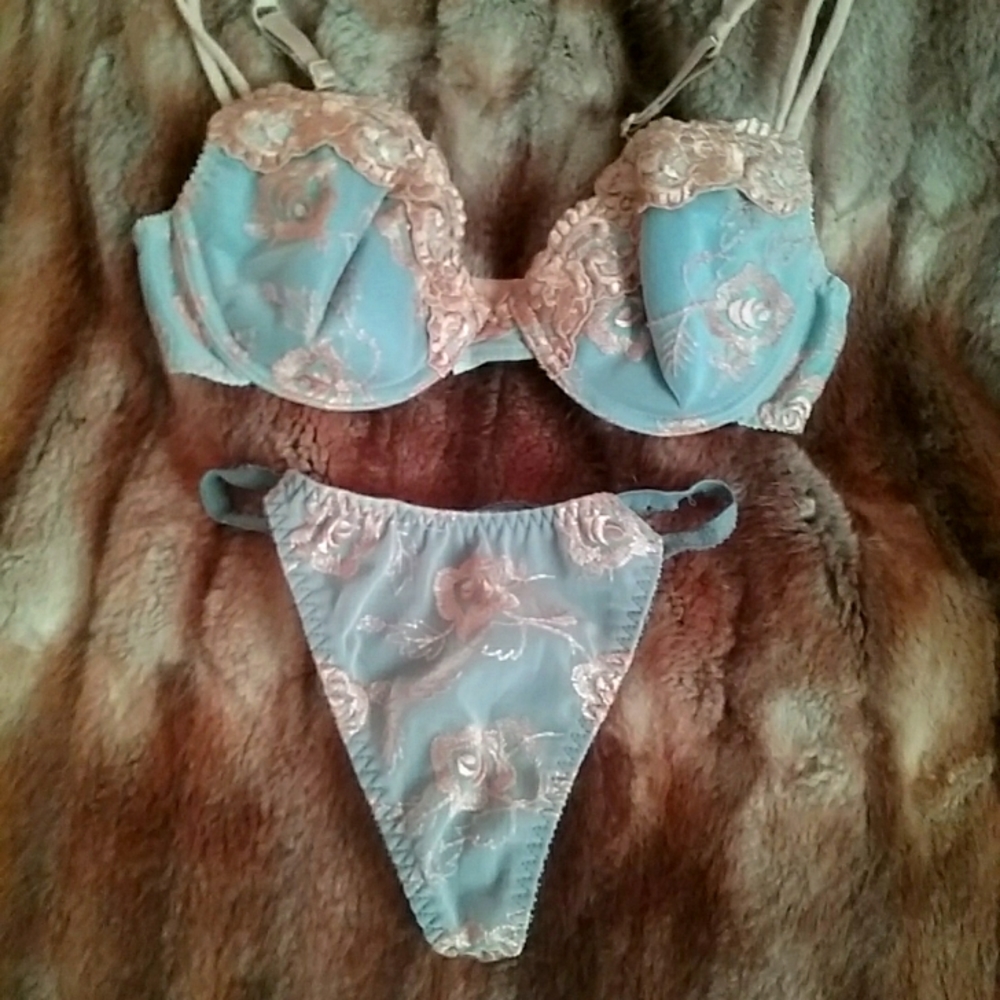 Bra and thong